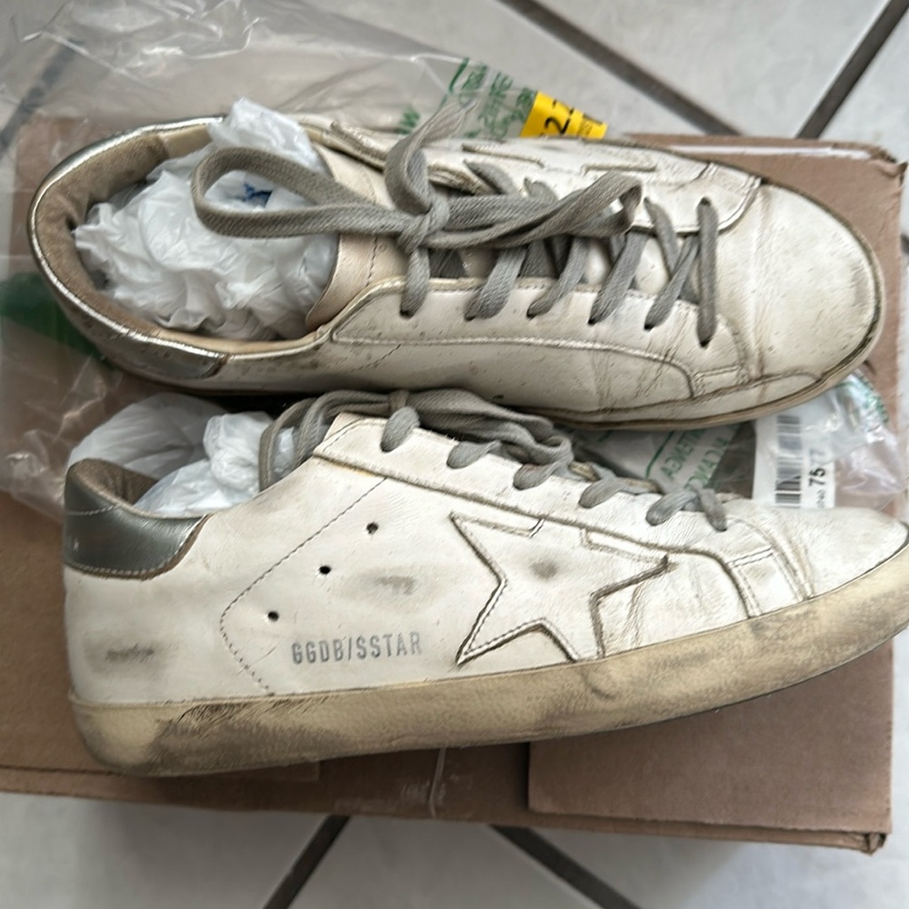 Golden Goose- Superstar leather sneakers